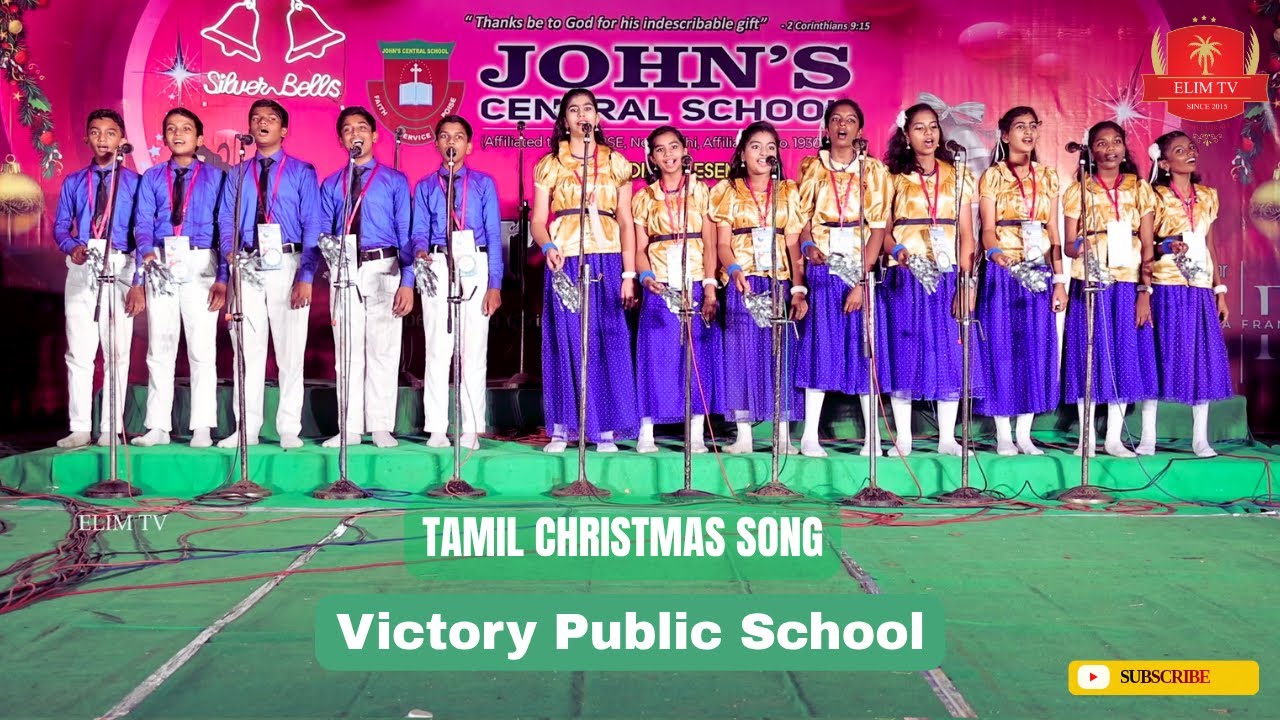 Victory Public School | Tamil Christmas Song | Silver Bells