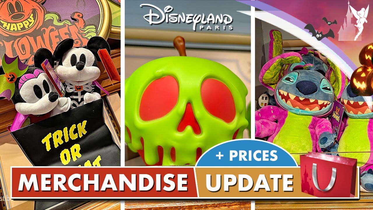 🛍️ Disneyland Paris MERCHANDISE Update | Halloween special 2024