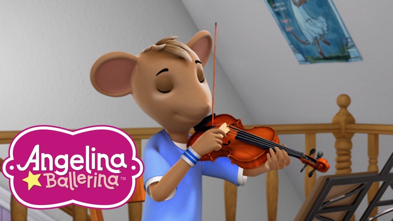 Angelina Ballerina Brasil 🎵 Marco: O Músico 🎵 Melhores Momentos do Marco 💃