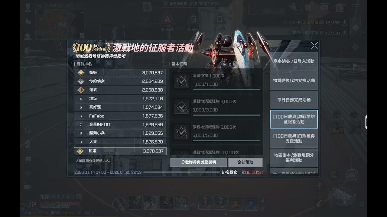 RF next 激戰地活動第一紀錄