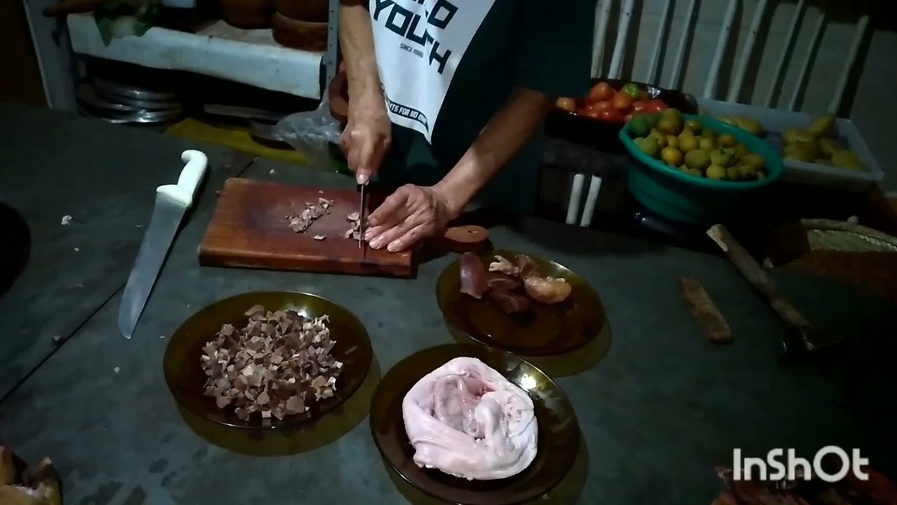 Bucho de porco caipira recheado