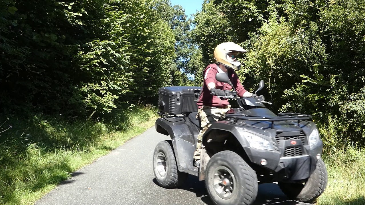 Tour Nr 2 mit meiner kymco mxu 300r