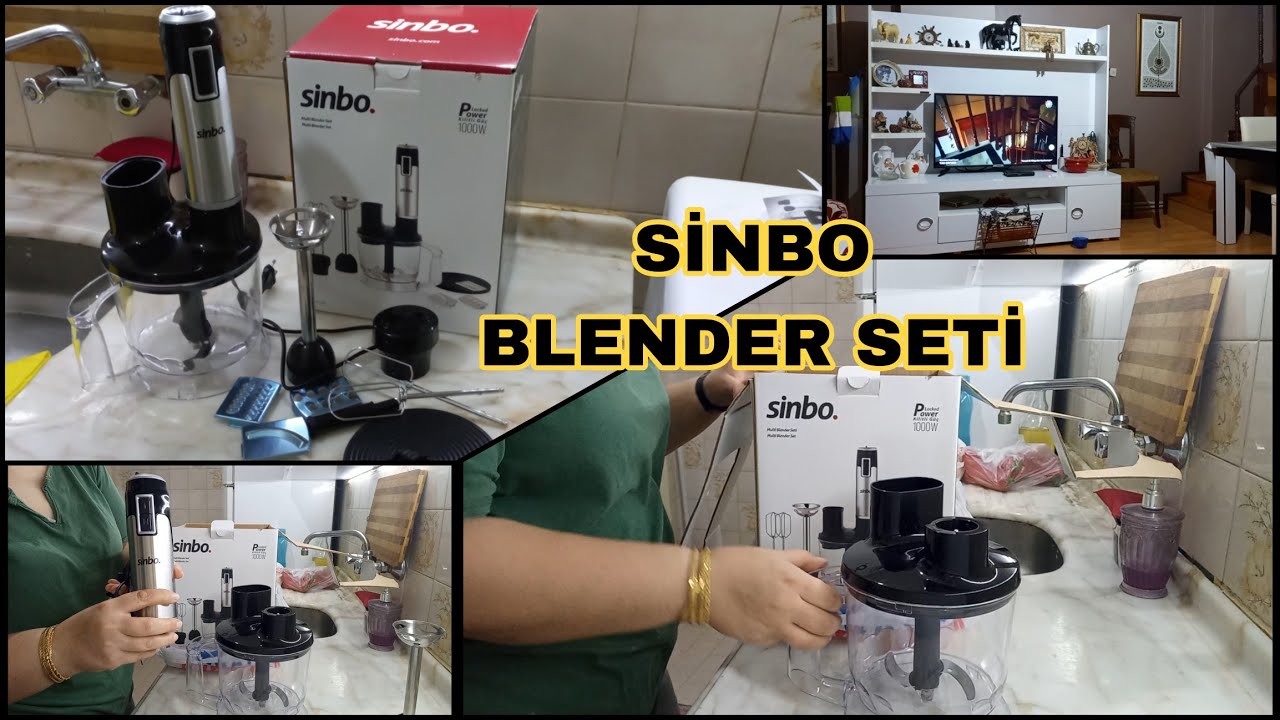 SİNBO BLENDER SETİ KUTU AÇILIMI🎁SİZİNLE BİRLİKTE BAKALIM🤷‍♀️FİYAT ARAŞTIRIKEN ALALIM DEDİ😁GÜNLÜKVLOG