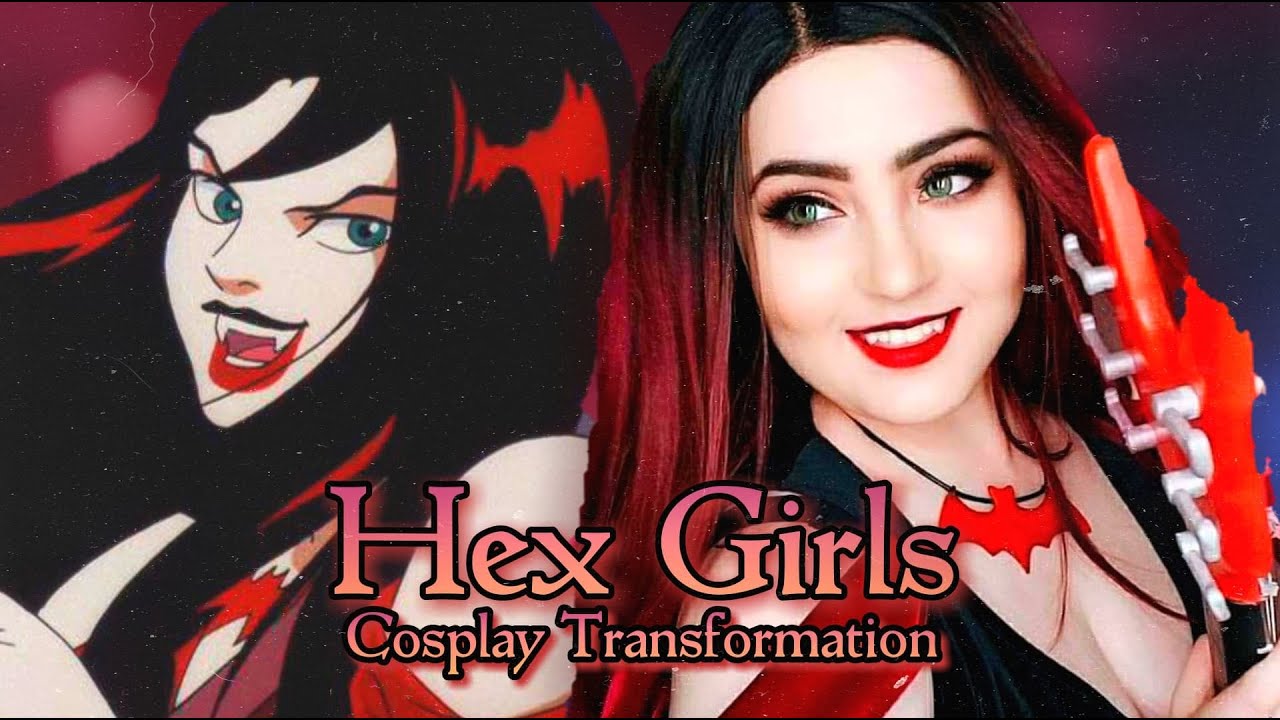 THE HEX GIRLS Cosplay Tutorial | Becoming Thorn | Scooby-Doo!