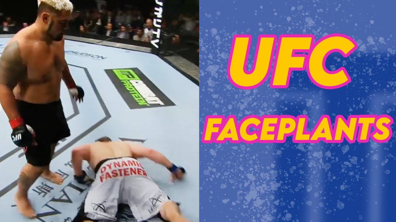 UFC Fighters Getting Slept Face First Into the Canvas