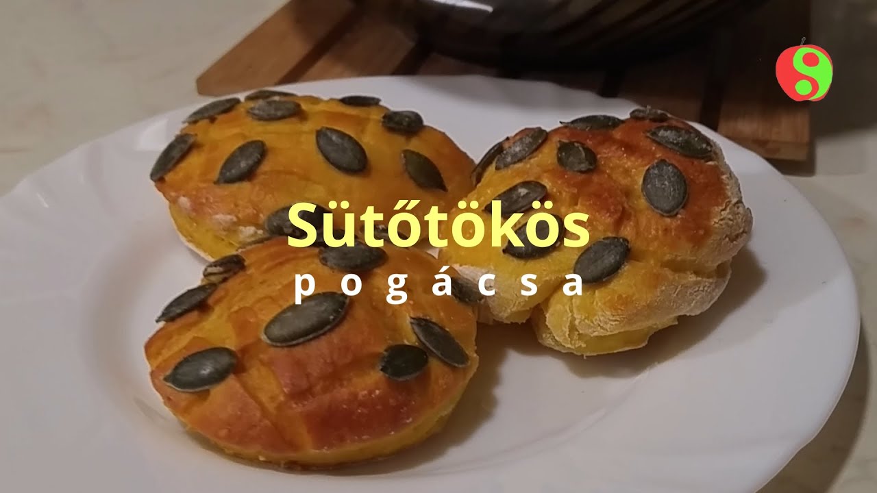 Viktor féle sütőtökös pogácsa