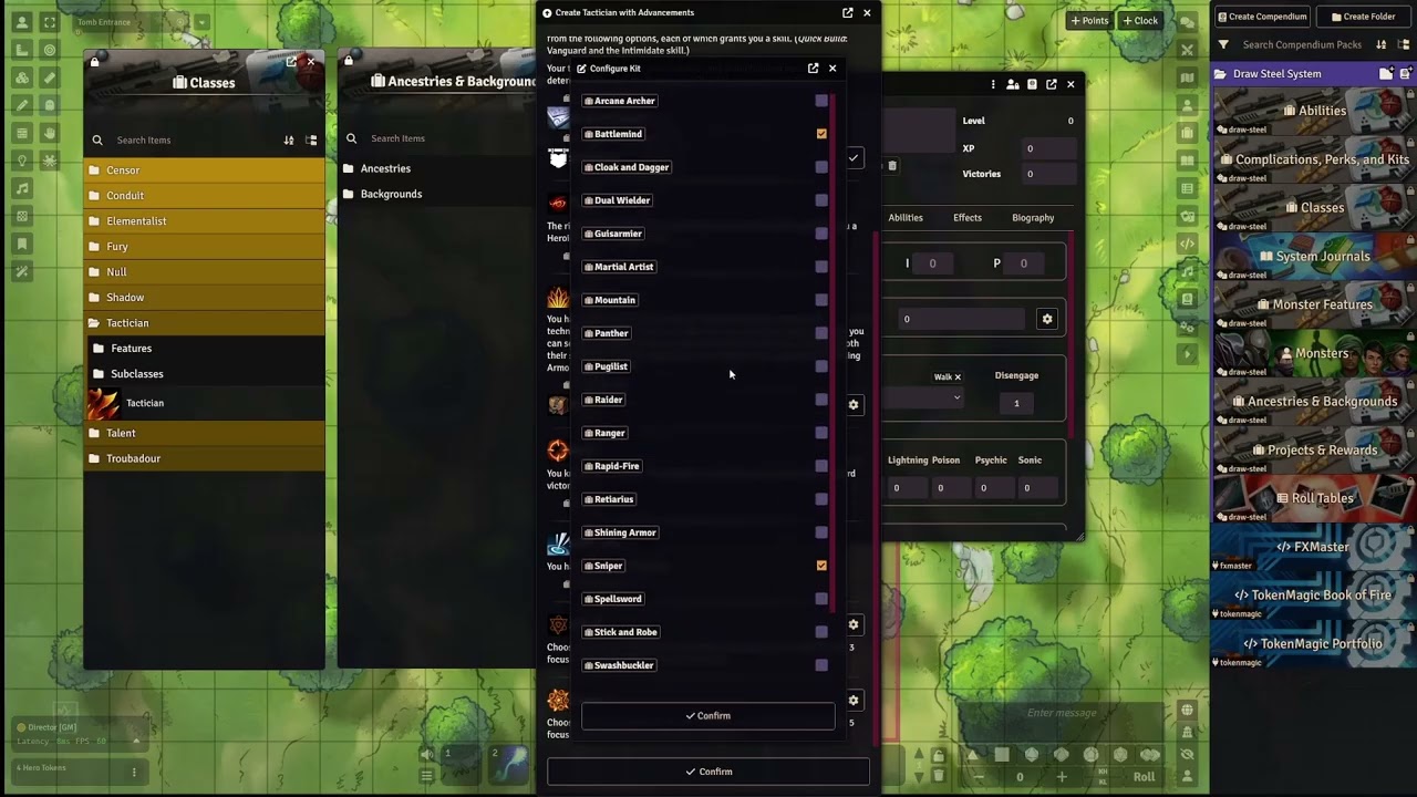 FoundryVTT - Draw Steel (Showcase v0.8)