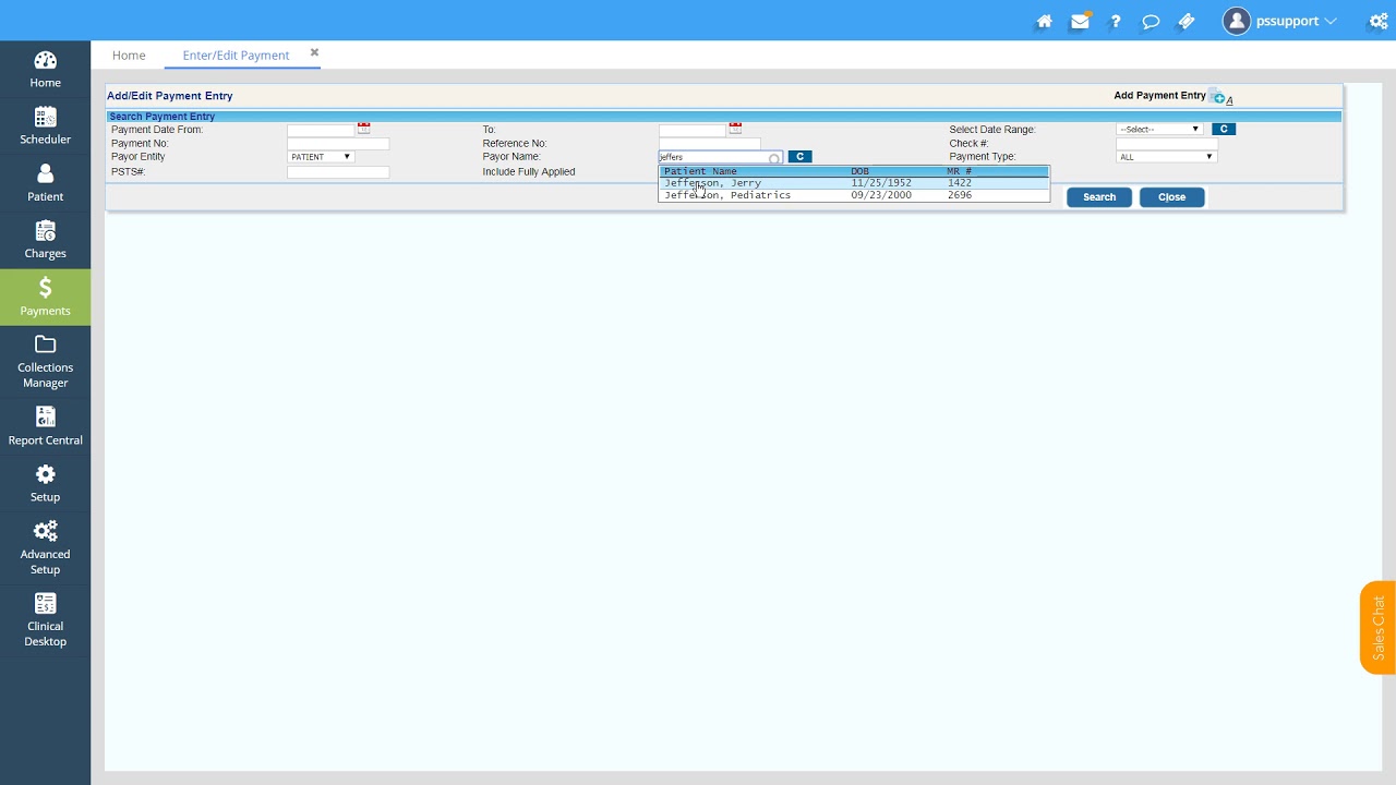 How to Post a Patient Payment in PracticeSuite
