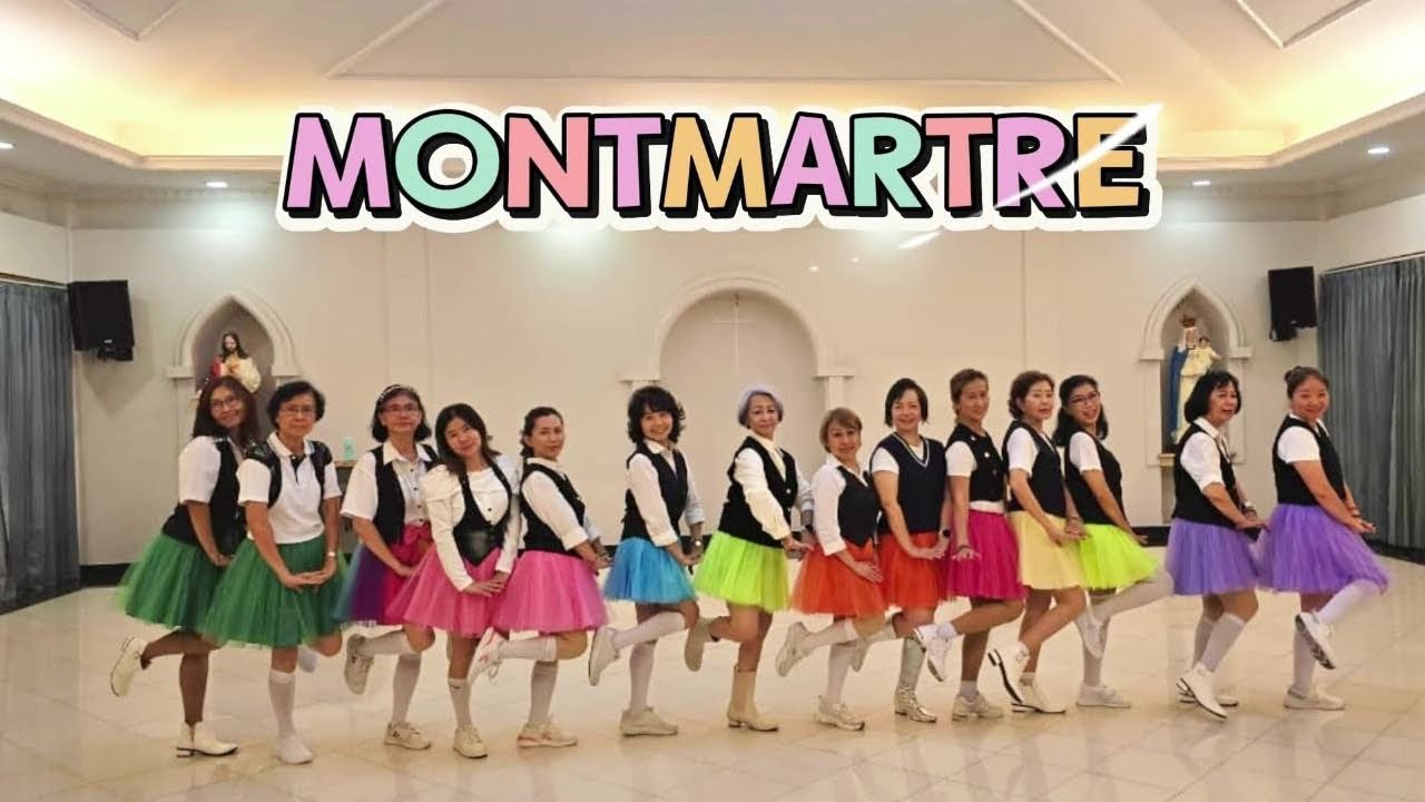 Montmartre.   Line Dance