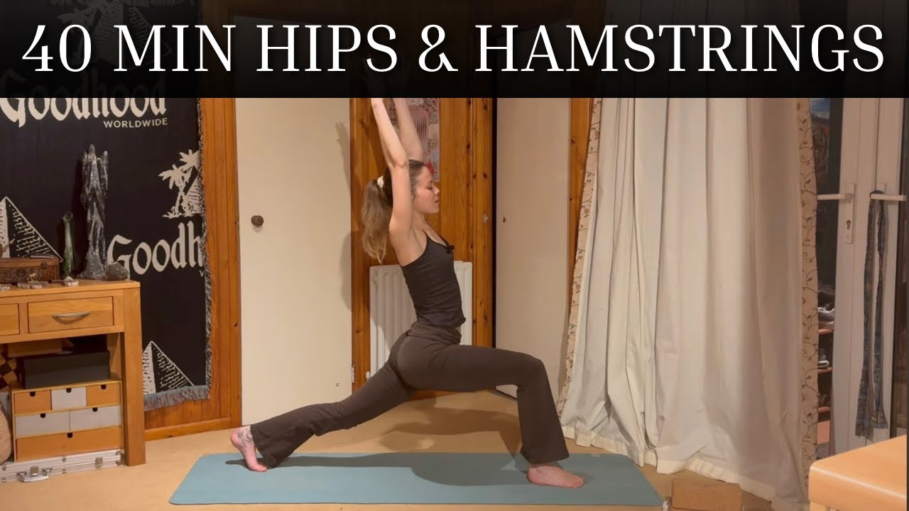 40-Minute Strength & Mobility Yoga for Hips and Hamstrings