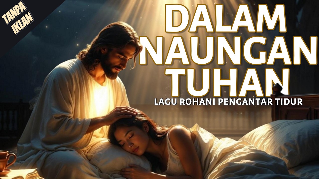 DENGARKAN INI SEBELUM TIDUR 🌙 Tidur Dalam Naungan Tuhan | Lagu Rohani Pengantar Tidur