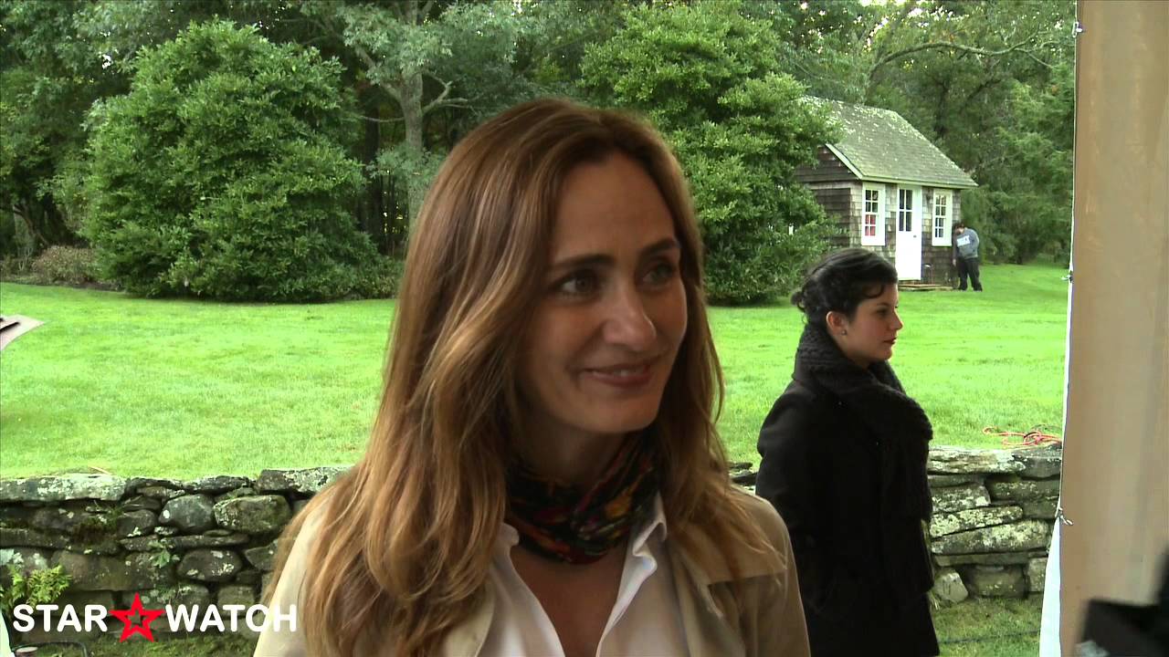 Diane Farr red carpet interview at 2014 Hamptons International Film Festival