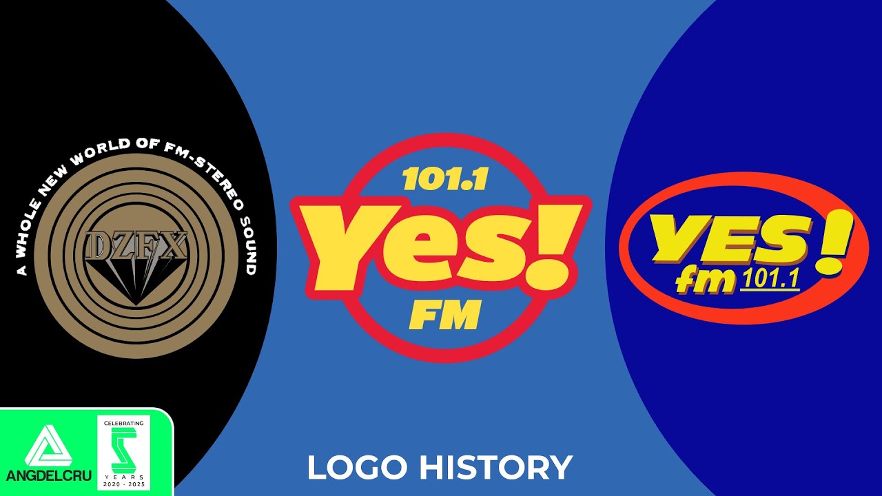 Logo History: 101.1 Yes FM