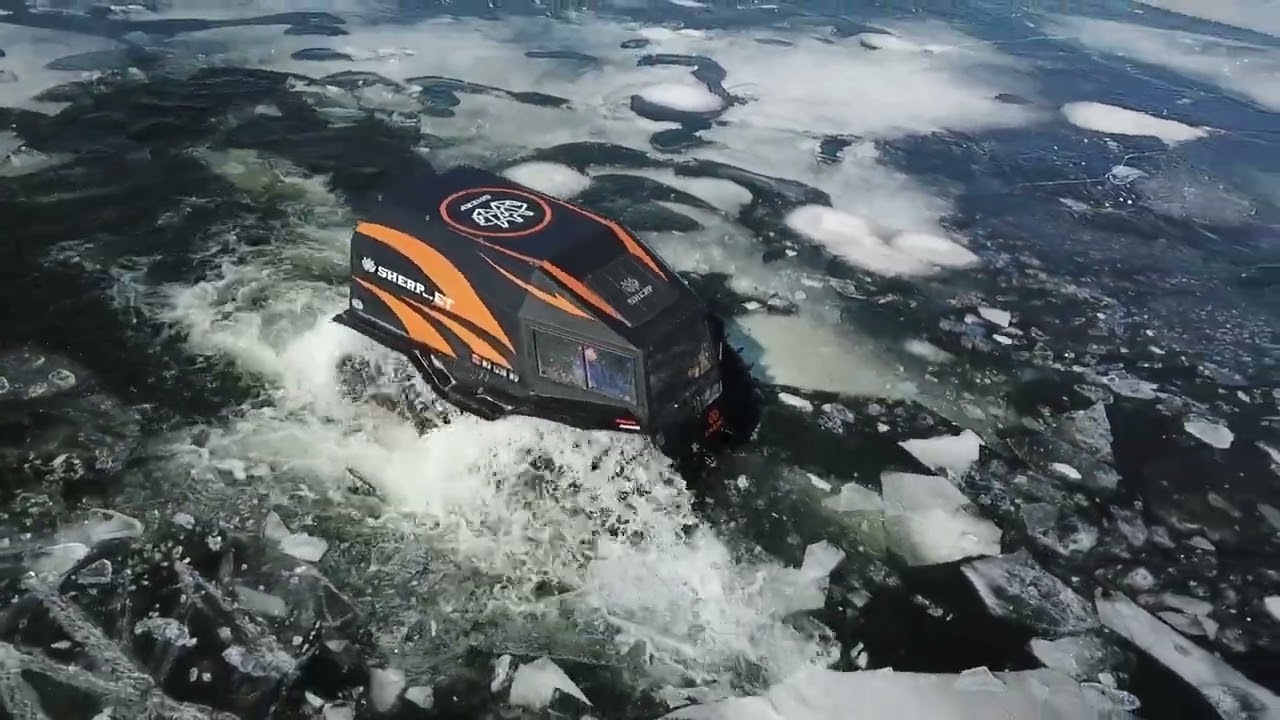 Sherp @BattleonBago 2022- Broke Through Ice, Climb out of Water onto Ice