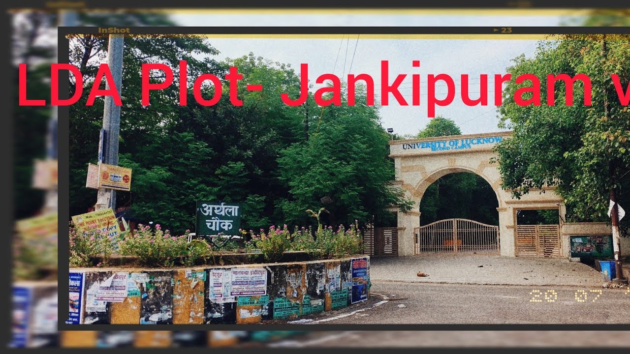 LDA Plot Sale-Jankipuram vistar -1743Sqft
