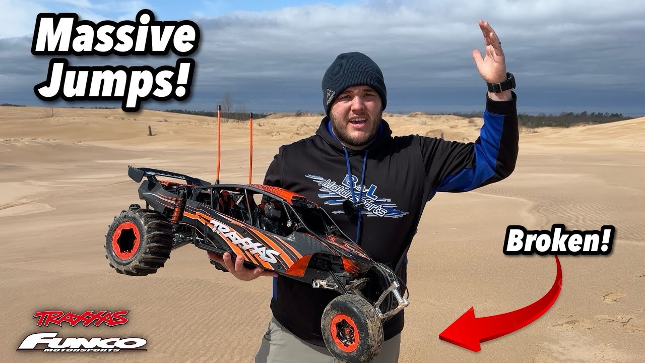 The BEST Traxxas FUNCO Sand Car Video on YouTube!
