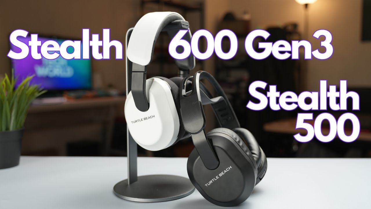 80小時超長續航電競耳機 Turtle Beach Stealth 600 GEN3  Stealth 500 開箱評測 | 北美第一品牌