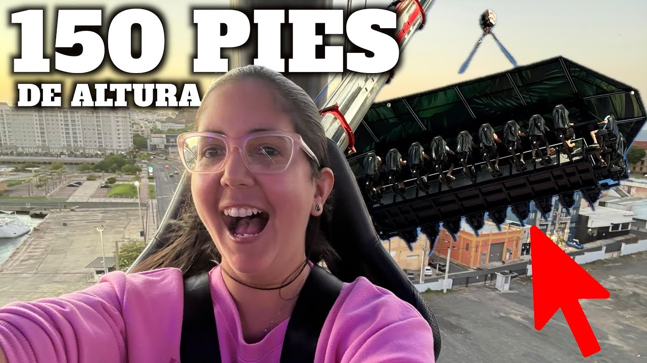 Así se siente CENAR a 150 PIES de ALTURA en Puerto Rico 🔥
