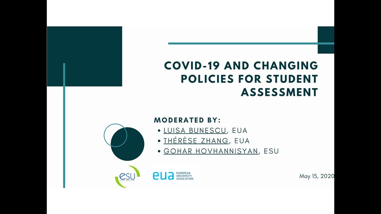 COVID-19 and changing policies for student assessment