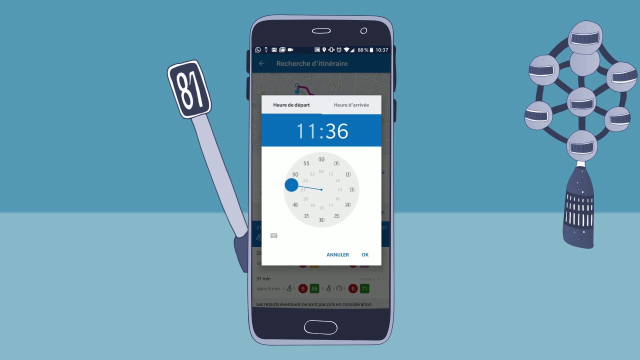 Demo nouvelle app STIB