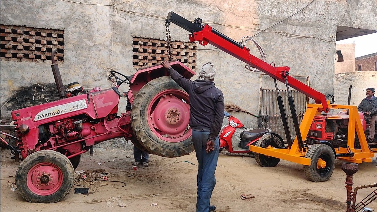 Mini Crane by KVB TRACTORS
