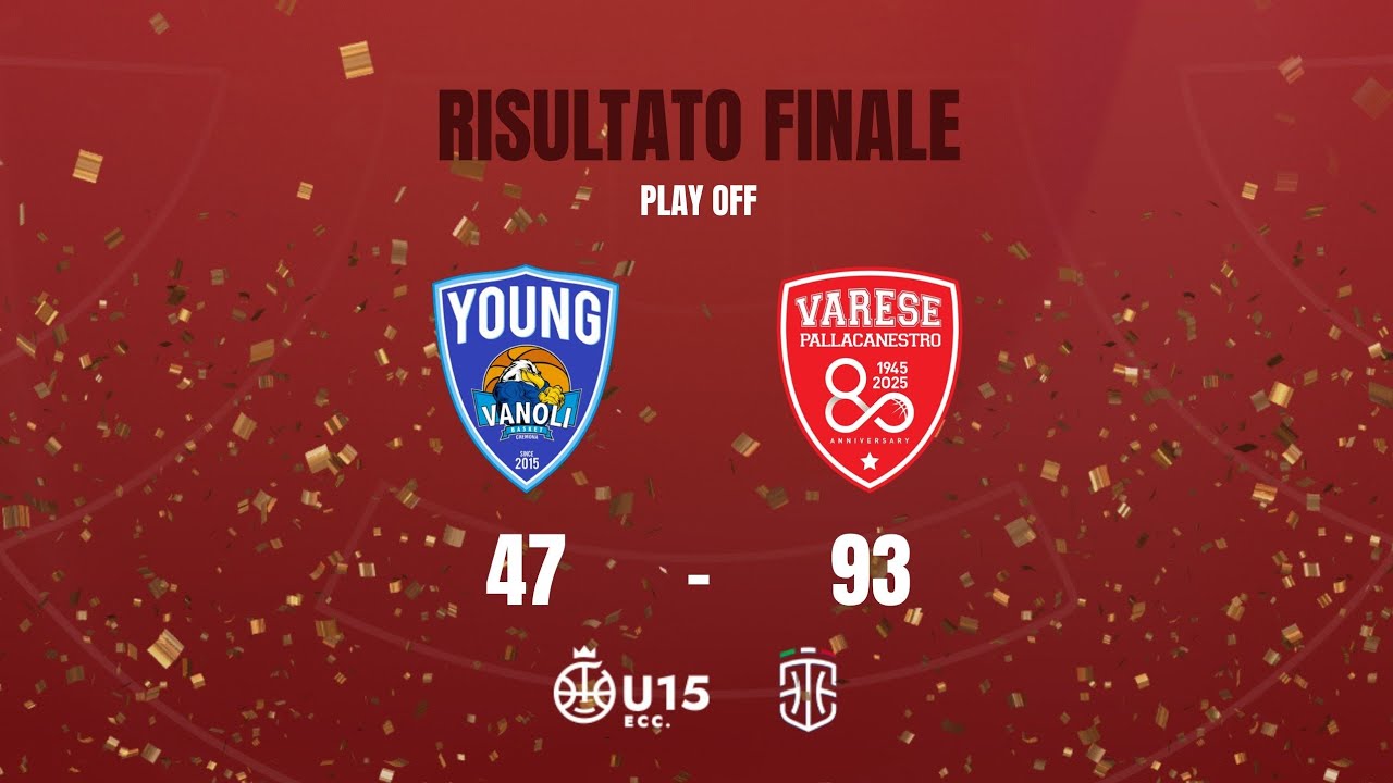 Highlights Guerino Vanoli-Pall. Varese U15 Eccellenza 