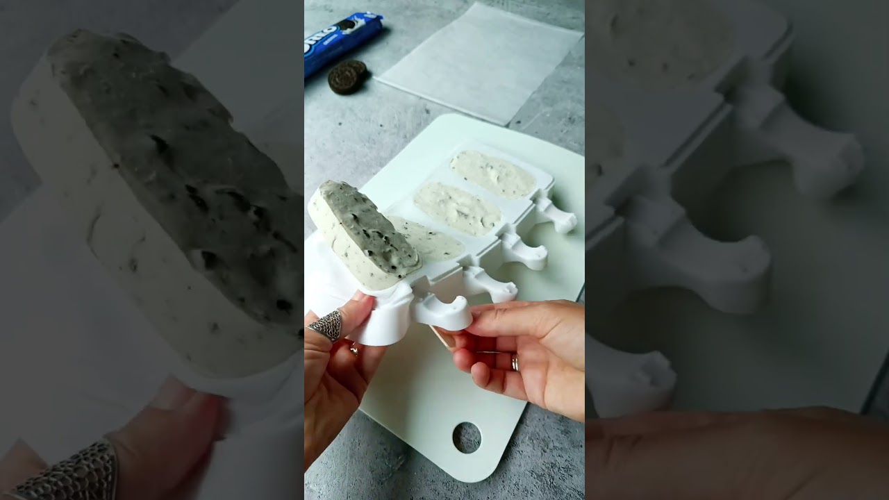 Рецепт Чизкейка-эскимо Орео ... Cheesecake stick Oreo recipe