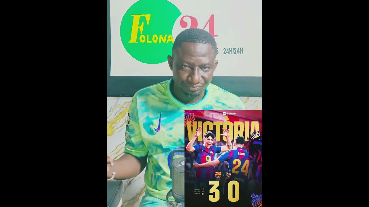 🔴 FC Barcelone 3️⃣-0️⃣ 🤍 Levante Le Barça assure l’essentiel à domicile avec une victoire maîtrisée 