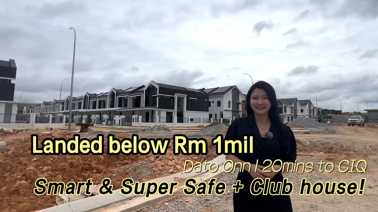 This JB Landed House Comes with Clubhouse, Smart Home & Solar Panels | Under RM1M?!