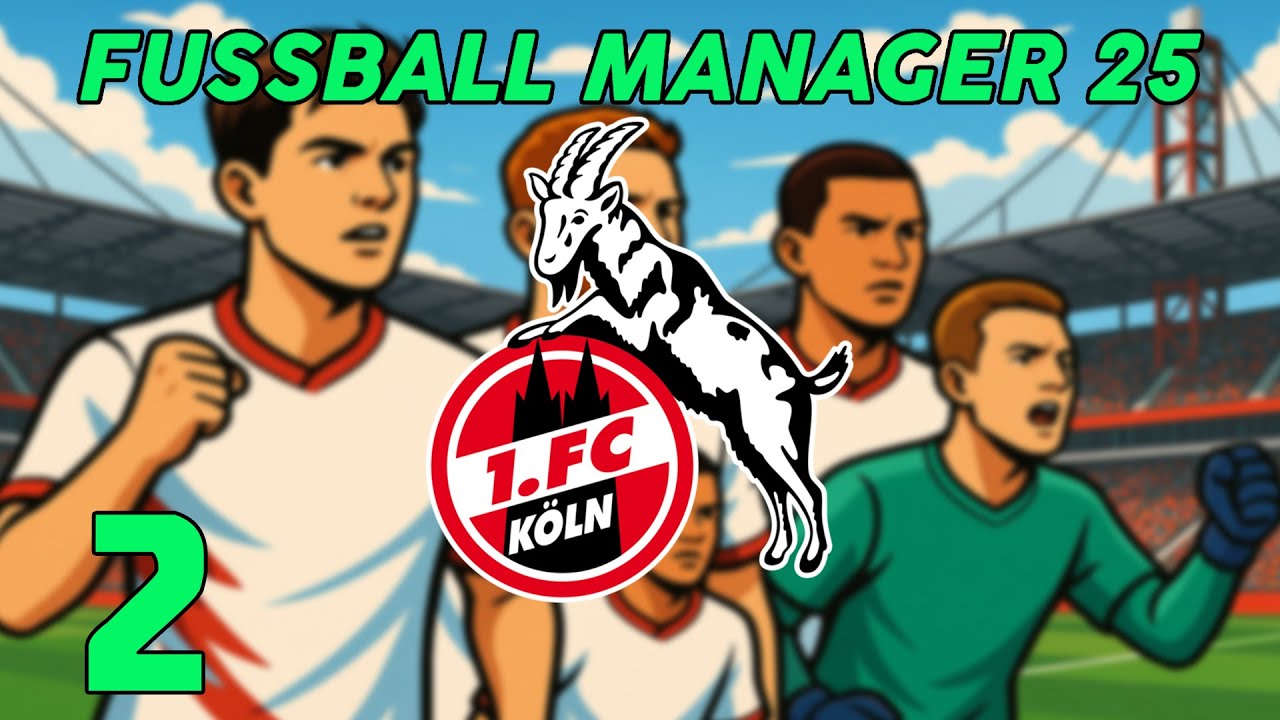Assortieren der Jugend und zweiten Mannschaft | 1.FC Köln | Fussball Manager 25 | 2