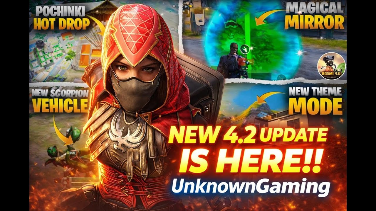 DOMINATION IN 4.2 UPDATE | BGMI LIVE | UNKNOWN GAMING