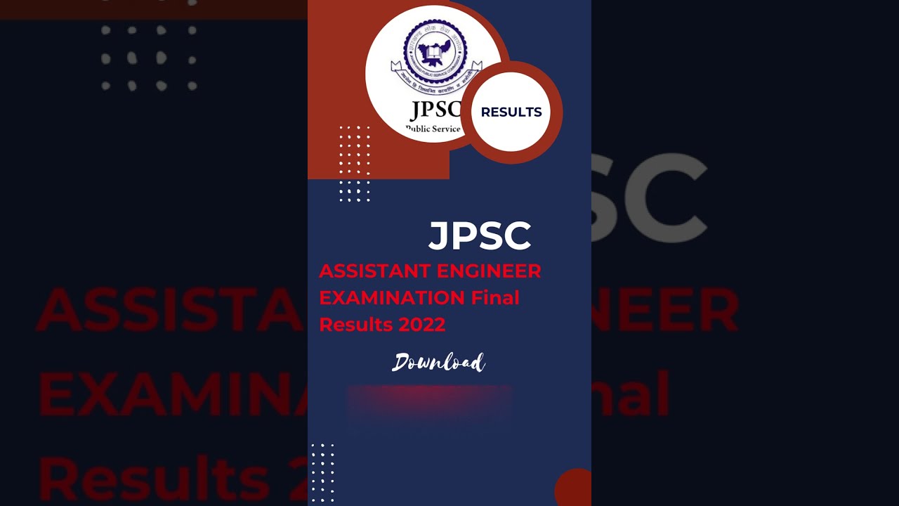 JPSC II AE Final Result 2022 II #shorts #youtubeshorts #jpsc #jpscae #sarkarijobwala