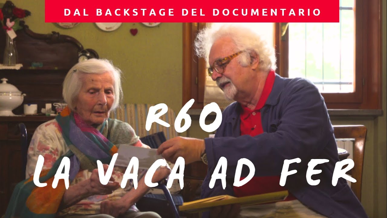 Patrizio Roversi intervista Giacomina Castagnetti | Backstage del documentario R60 La Vaca ad Fer