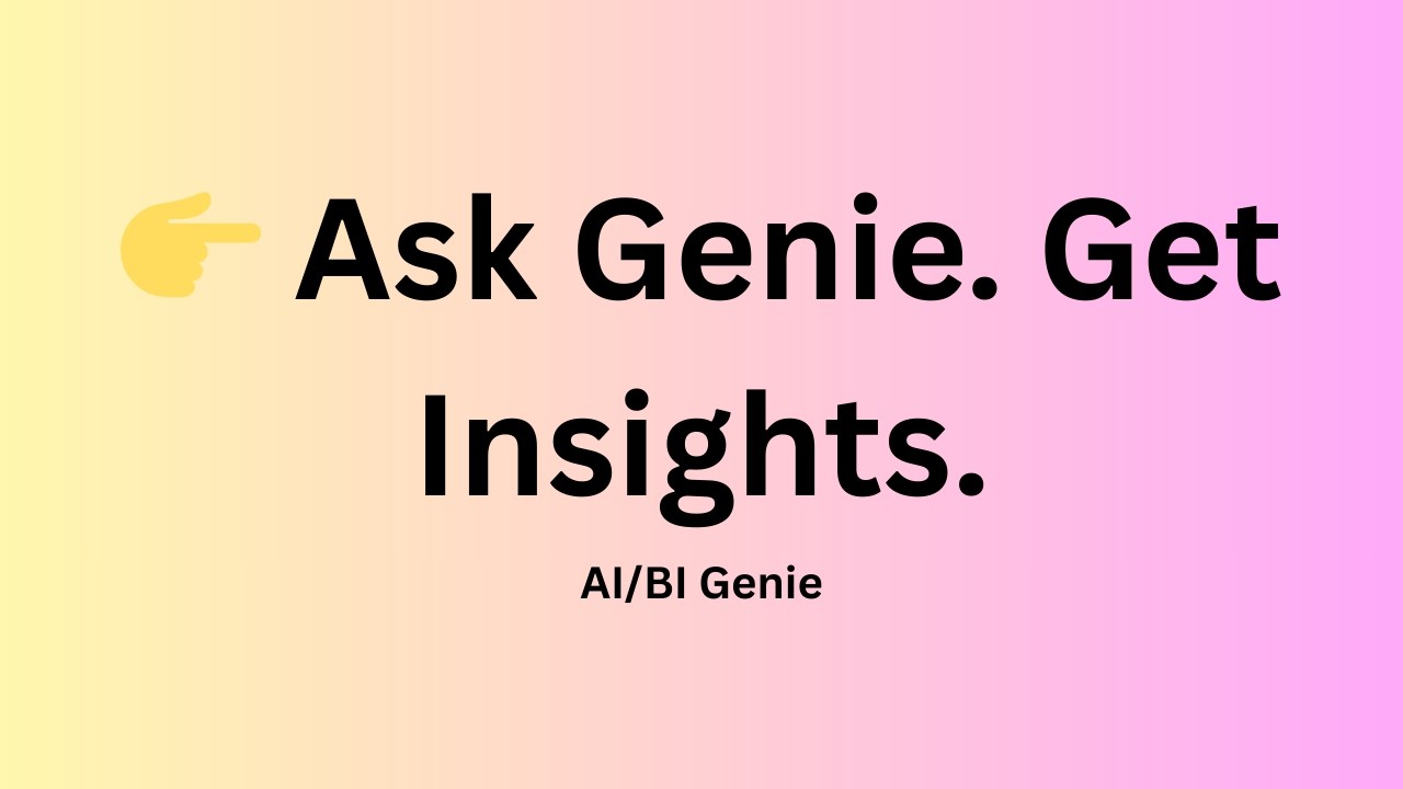 Unlock the Future: Master Databricks Genie Without SQL Skills
