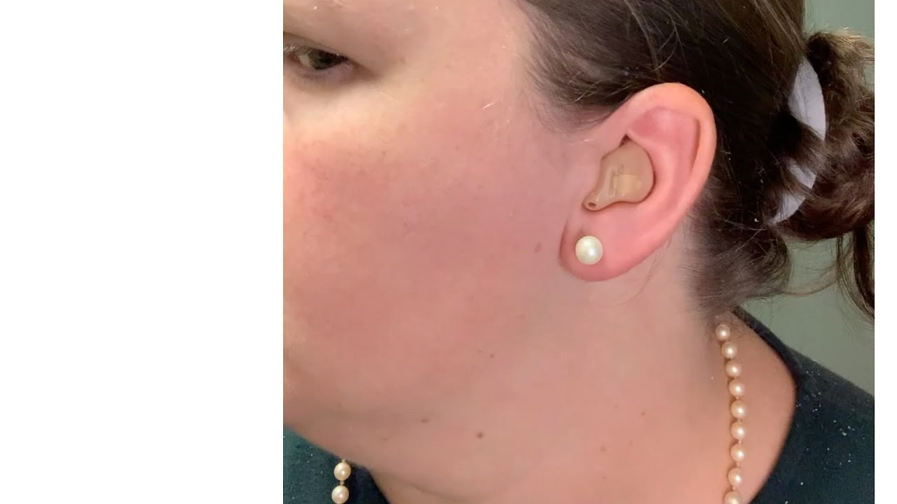 Inserting an “In-The-Ear” Hearing Aid
