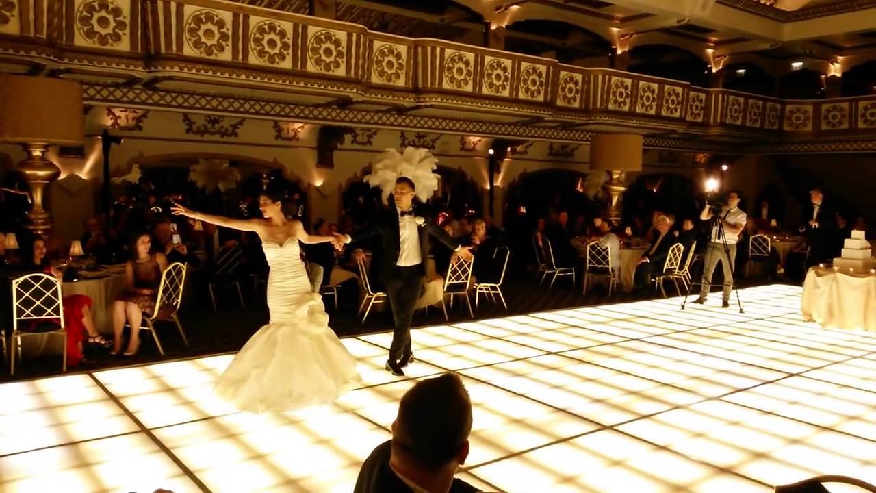 Jurassic Park Wedding Dance