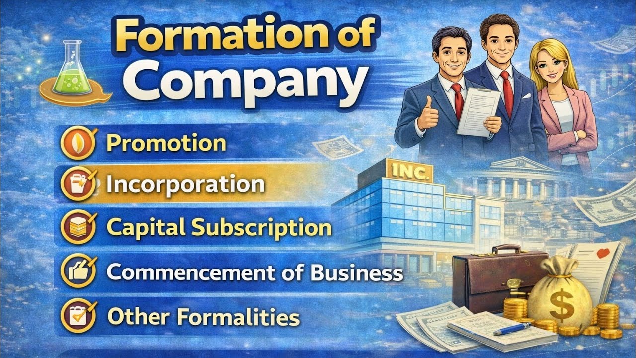 📘 Formation of Company | Business Studies