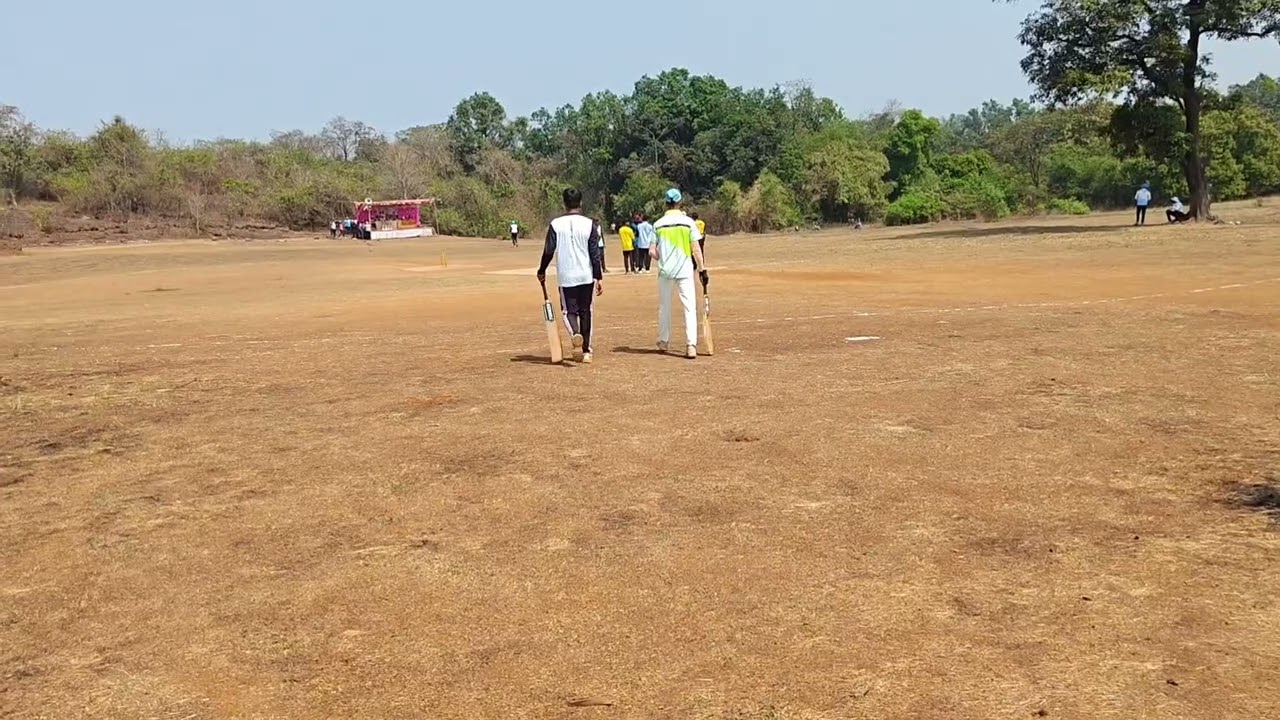 Cricket🏏🏏भूमी ११ vs पेटमापा ११🏏🏏 turnament Bhendi wadi Lote# Tennis sports# Yorker sports# Cricket 🏏