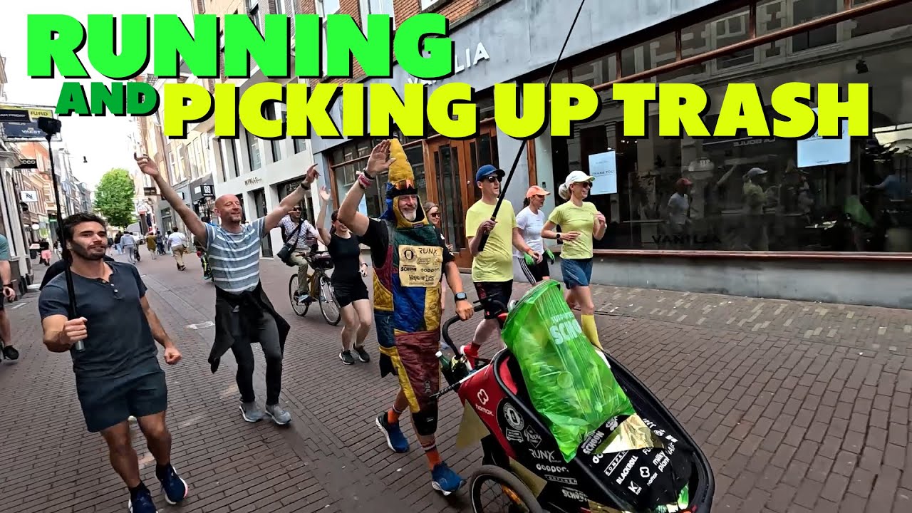 WAYE OF LIFE - Running and Picking Up Trash - A film by Yasmin Quanjer