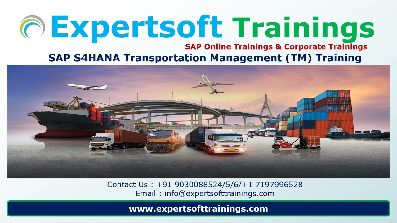 SAP S4HANA Transportation Management (TM) Training