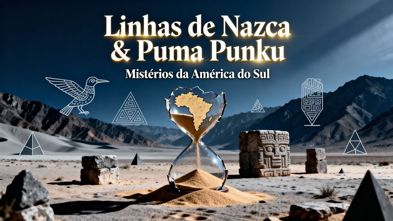 Os Mistérios que Desafiam a Ciência: Linhas de Nazca e Puma Punku.