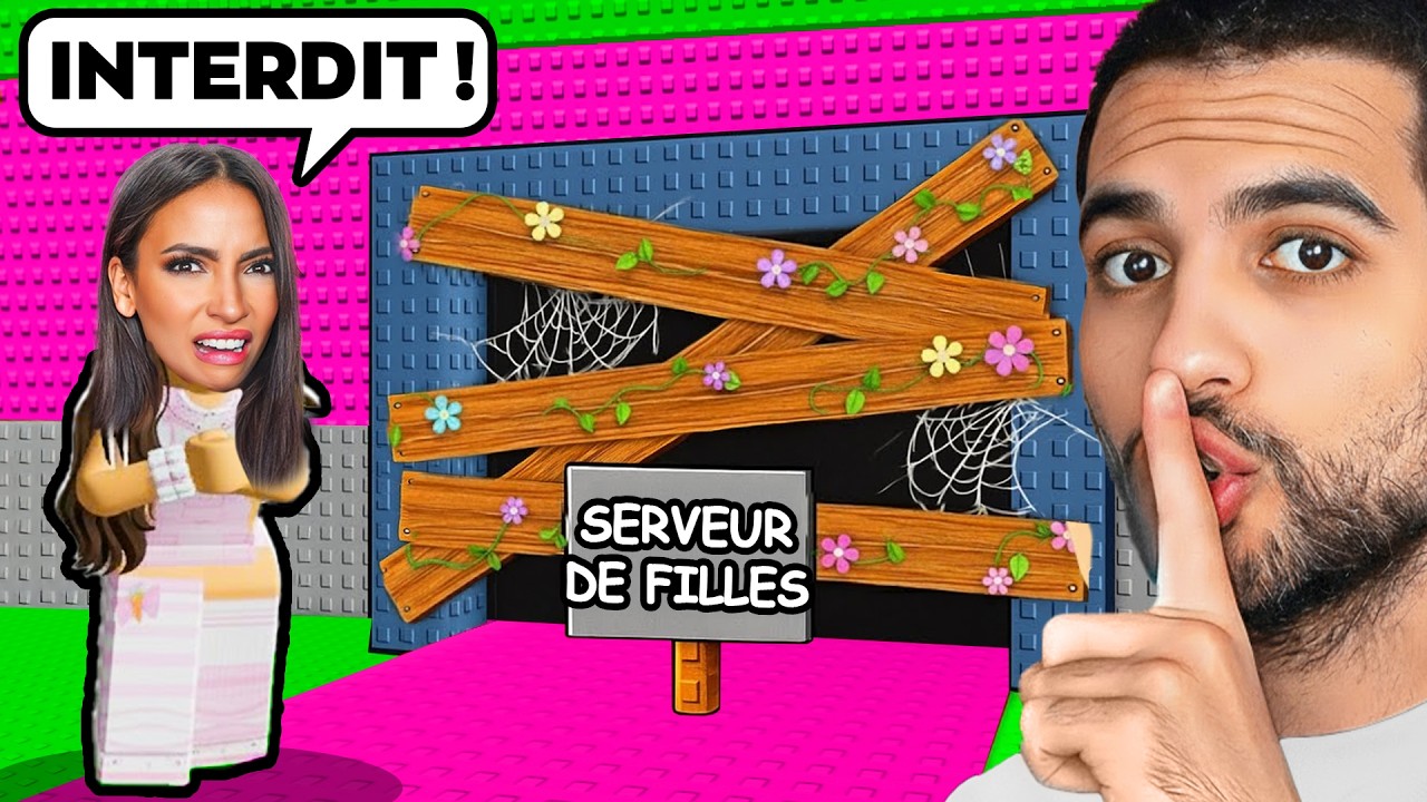 J'ai Infiltré un Serveur Réservé aux FILLES sur Steal A Brainrot ! (ft.CHOCOH)