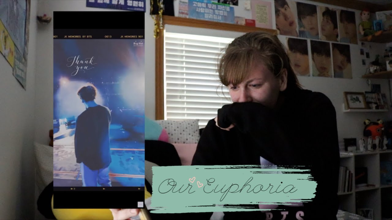 BTS Jungkook Euphoria Piano Version (JK memories by BTS) *REACTION*