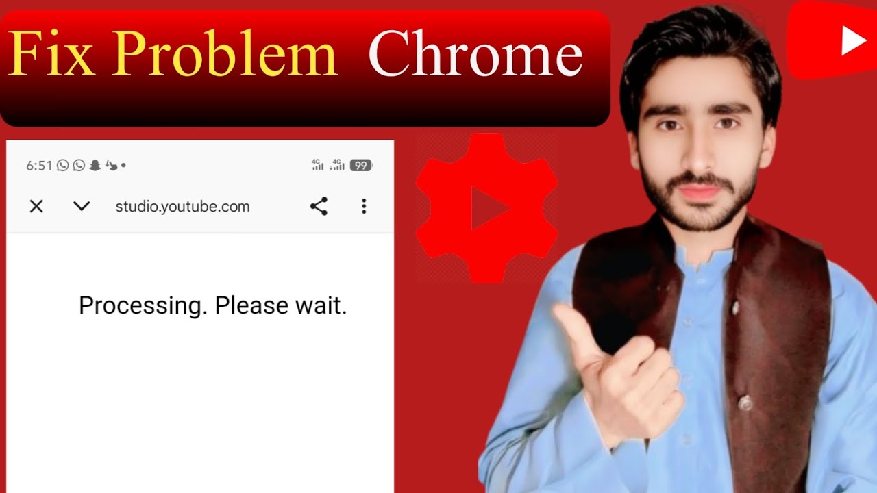 YouTube studio processing please wait problem solve | solve YouTube please wait| 2026 main 