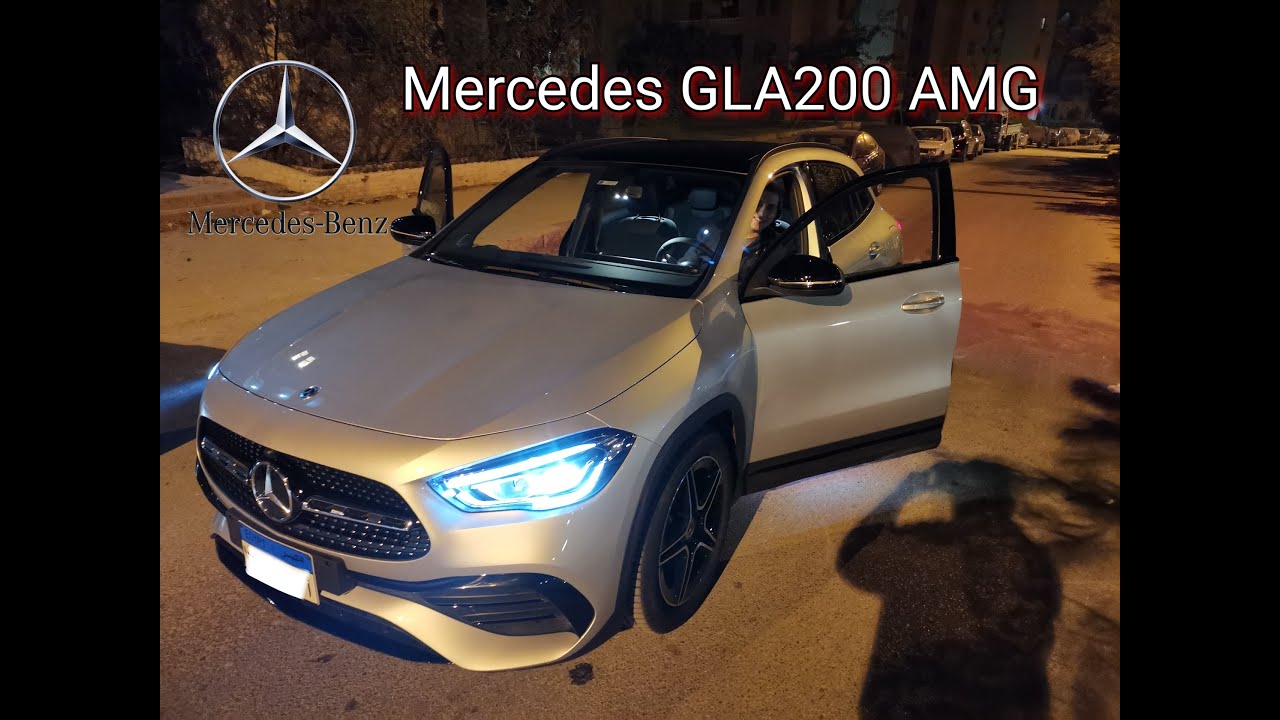تجربة قيادة ليلية رياضية لمرسيدس Mercedes GLA200 AMG: تناغم رائع بين المحرك و الفتيس على السبورت