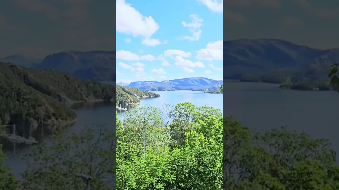 The beauty of Norway. Just my neighborhood. #landscapesofnorway #nature #scenicnorway #song #music