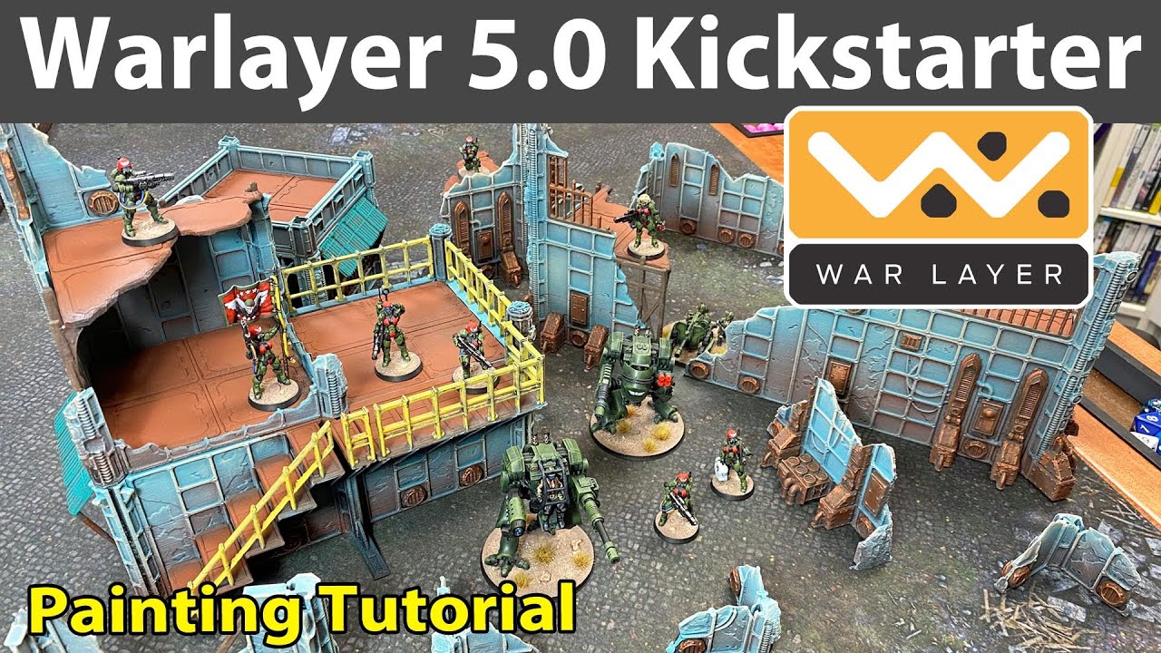 Warlayer 5.0 Kickstarter: 3D-печатная местность