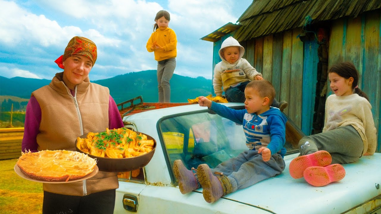 Inside the Life of a Mom Raising 5 Kids in Remote Mountains — No Civilization in Sight