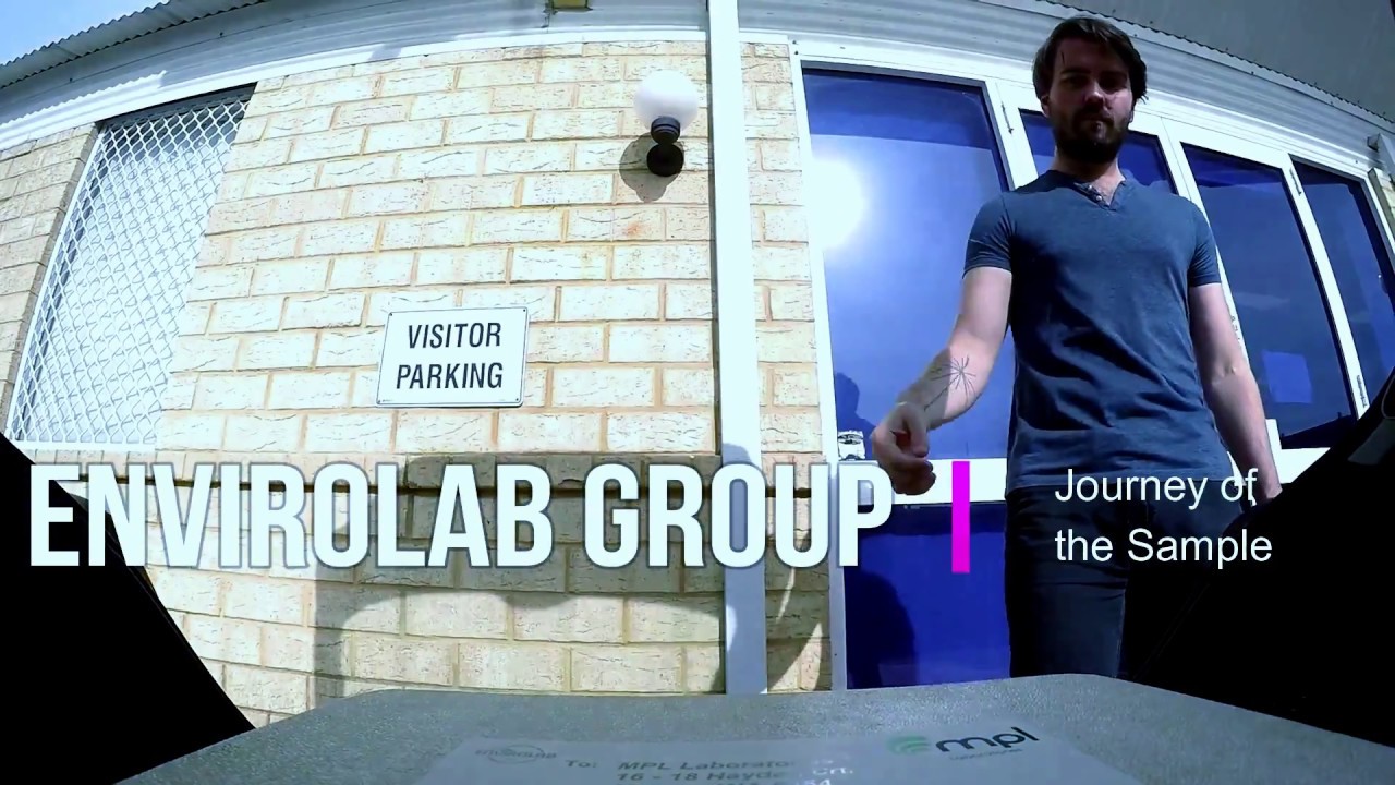 Journey of the Sample at Envirolab