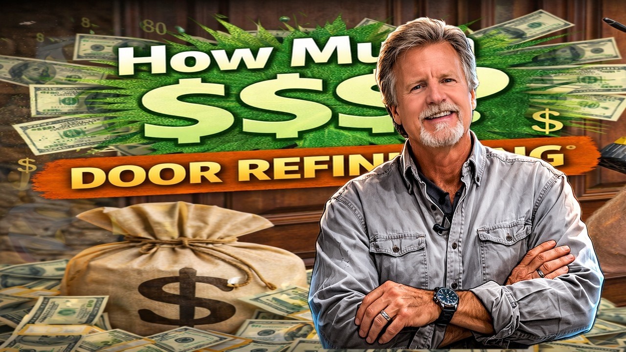 How Much Can I Make with a Door Refinishing Business?